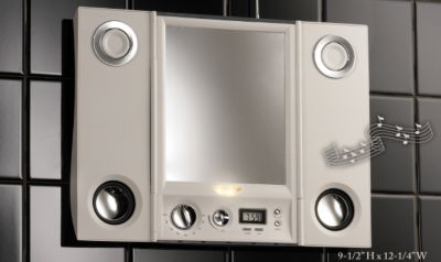 Click here to buy Every Audio Waterproof Radio Shower Mirror by Collectibles Today.