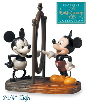Walt Disney Classics Collection Walt Disney Classics Collection Mickey Mouse: Then And Now Figurine
