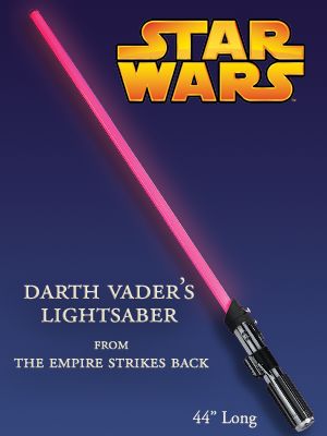 Collectibles Today The Star Wars Lightsaber: Darth Vader Model
