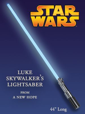 Collectibles Today The Star Wars Lightsaber: Luke Skywalker Model
