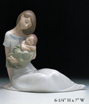Nao Lladro Nao Lladro Light Of My Days Mother And Child Figurine