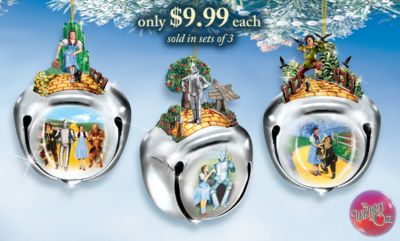 Click here to buy Collectible Wizard Of Oz Sleigh Bells Christmas Tree... by The Ashton-Drake Galleries.