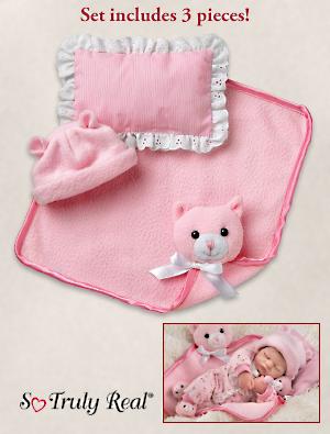 Click here to buy So Truly Real Baby Doll Accessories by The Ashton-Drake Galleries.