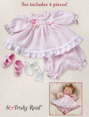 The Ashton-Drake Galleries So Truly Real Baby Doll Clothing: Going To Grandma's Outfit