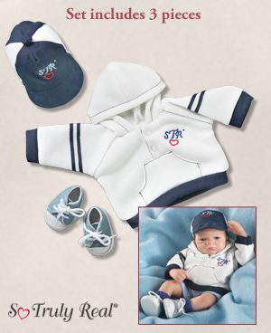 Click here to buy So Truly Real Baby Doll Clothing by The Ashton-Drake Galleries.
