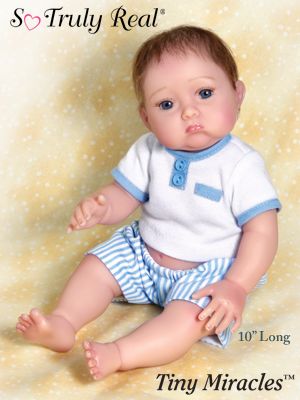 Click here to buy Christopher Needs A Kiss Baby Boy Doll by The Ashton-Drake Galleries.