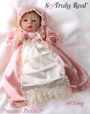 Click here to buy Beloved Beatrice Vinyl Lifelike Collectible Baby Doll by The Ashton-Drake Galleries.