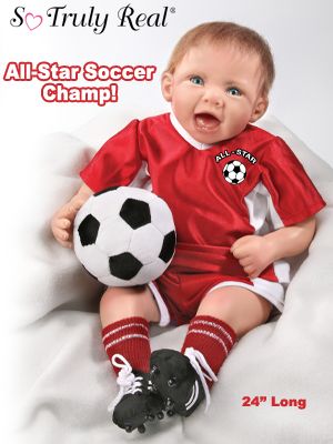 All Star Soccer Champ Doll