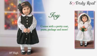 Click here to buy Ivy Lifelike Little Girl Christmas Holiday Doll With... by The Ashton-Drake Galleries.