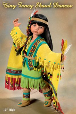 Click here to buy Native American-Inspired Ball-Jointed Doll by The Ashton-Drake Galleries.