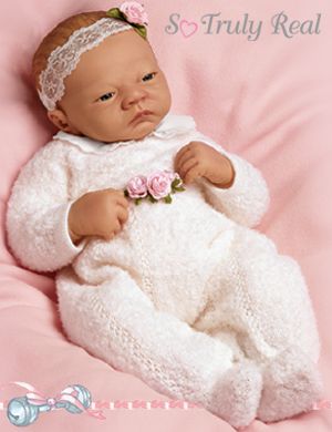 The Ashton-Drake Galleries Linda Webb Emily's Loving Eyes So Truly Real Lifelike Baby Doll