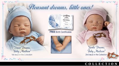 Waltraud Hanl Pleasant Dreams Little Ones So Truly Real Lifelike Baby Doll Collection - Amazingly Realistic Baby Dolls Youll Love Forever! So Truly Real Collectible Vinyl Dolls by Waltraud Hanl!