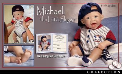 Future All Stars So Truly Real Lifelike Baby Doll Collection - Life-like Baby Dolls from Master Doll Artist Bonnie Chyle! So Truly Real Collectible Vinyl Dolls are Little Champs!