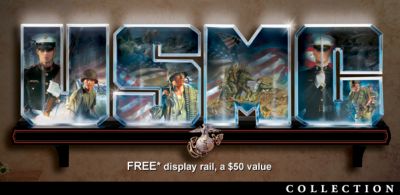 USMC Symbols Of The Corps Figurine Collection - A Tribute to the USMC Name - Proud to Claim the Title of United States Marine