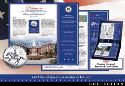 The United States Statehood Commemorative Coin Collection: Uncirculated 50 State Quarters - Exclusive Statehood Coin Collection Includes All 50 State Commemorative Quarters in Brilliant Uncirculated Condition!