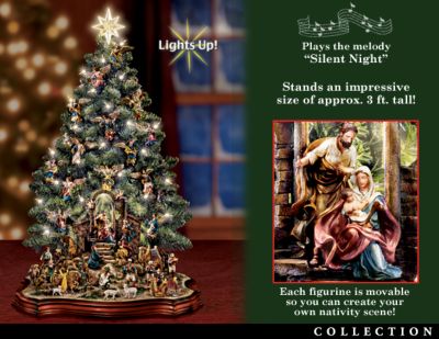 Nativity Scene Christmas Tree Collection