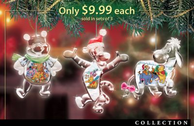 Click here to buy Crystal Clear Holidays Disney Winnie the Pooh Christmas... by The Bradford Editions.
