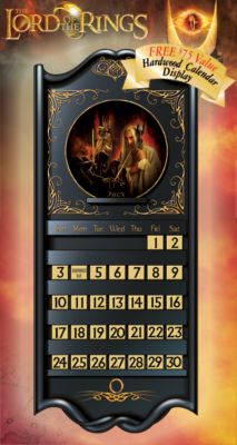 The Bradford Exchange Lord Of The Rings Collector Plate Calendar Collection