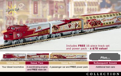 Click here to buy Collectible NFL Football San Francisco 49ers Express... by Hawthorne Village.
