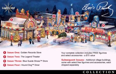 Elvis Rock And Roll Village Collection
