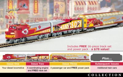 Click here to buy Collectible NFL Football Kansas City Chiefs Express Electric... by Hawthorne Village.