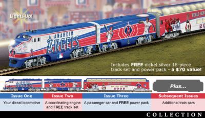 Click here to buy Anaheim Angels Express Major League Baseball Train... by Hawthorne Village.