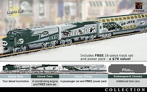 Click here to buy Collectible NFL Football New York Jets Express Electric... by Hawthorne Village.