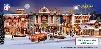 Cleveland Browns Christmas Village Collection
