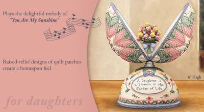 Click here to buy Daughter's Bouquet Peter Carl Faberge-Style Musical Egg by Ardleigh Elliott.