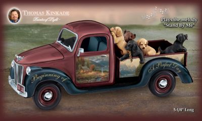 Thomas Kinkade Beginning Of A Perfect Day Musical Truck