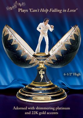 Ardleigh Elliott Collectible Elvis Presley Aloha From Hawaii Musical Egg: Elvis Memorabilia