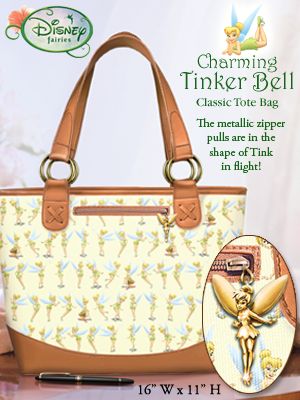 Ardleigh Elliott Disney Charming Tinker Bell Classic Tote Bag