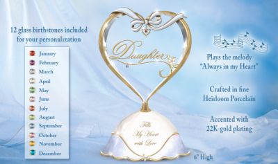 Treasured Daughter Music Box