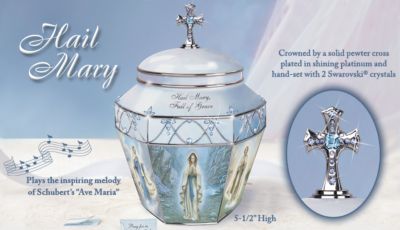 Hail Mary Prayer Music Box: Christian Religious Gift - Hail Mary Prayer Music Box Pays Reverent Tribute to the Power of Prayer! Exclusive, Limited-edition Christian Religious Gift