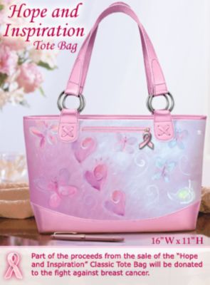 Ardleigh Elliott Hope And Inspiration Breast Cancer Hope Tote Bag: Breast Cancer Hope Gift