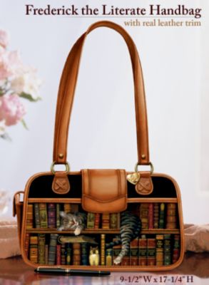 Ardleigh Elliott Charles Wysocki Frederick The Literate Handbag: Unique Cat Lover Gift