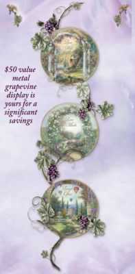The Bradford Exchange Lena Liu Celebration Of Life Collector Plate Wall Decor Collection