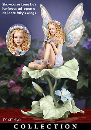 The Bradford Exchange Lena Liu Garden Enchantment Collectible Fairy Figurine Collection