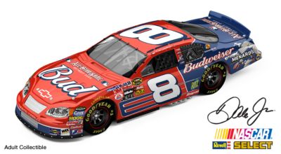 Click here to buy 1:24 Dale Earnhardt, Jr. #8 Budweiser/MLB Monte... by The Hamilton Collection.