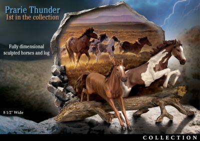 Desert Glory Horse Art Collector Plate Collection - Exclusive Limited Edition Horse Art Collector Plates Collection! Race to Glory With the Perfect Horse Lover Gift!