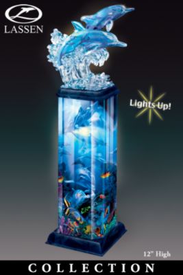 The Bradford Exchange Radiant Wonders Collectible Dolphin Art Sculpture Collection