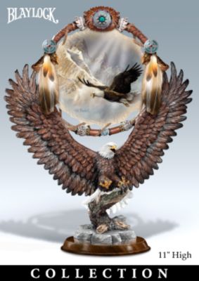 The Bradford Exchange On Wings Of Glory Ted Blaylock Collectible Eagle Art Sculpture Collection
