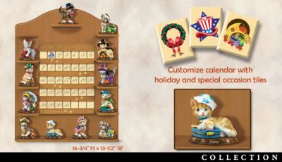 A Purr-fect Year Kitten Themed Perpetual Calendar: Cat Lover Gift - Kitten-Themed Perpetual Calendar Lets You Celebrate with Feline Friends Every Month! Exclusive Kitten Lover Wall Decor!