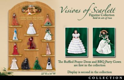 Click here to buy Visions Of Scarlett Figurine Collection by The Bradford Exchange.