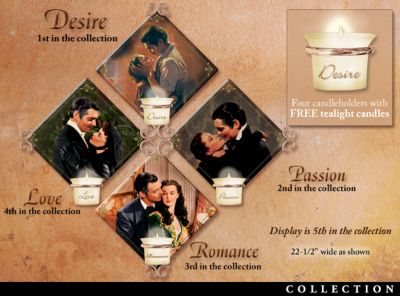 Click here to buy Scarlett And Rhett Flames Of Passion Collection by The Bradford Exchange.