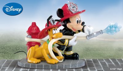 Click here to buy All Fired Up Mickey Mouse And Pluto Collectible Figurine by The Hamilton Collection.