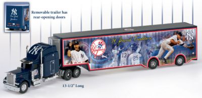 New York Yankees Collectible Diecast With Derek Jeter & Alex Rodriguez: A Proud Tradition - Collectible New York Yankees® 1:64 Scale Diecast Honors 26-time World Series® Champions! Officially Licensed by MLB!