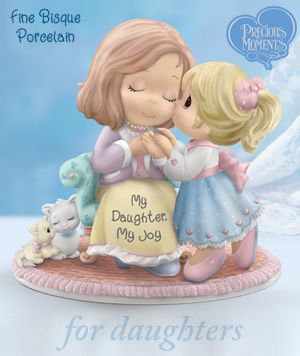 The Hamilton Collection Collectible Precious Moments My Daughter, My Joy Figurine