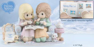 Collectible Precious Moments Always My Sister, Forever My Friend Figurine - Exclusive Precious Moments® Collectible Sister Figurine! Keepsake Honoring Bonds of Sisterhood or Unique Sister Gift Idea
