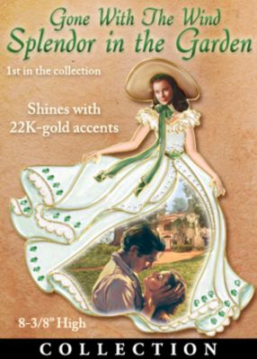 Gone With The Wind Scarlett O'Hara Fine Porcelain Plaque Collection: Southern Splendor